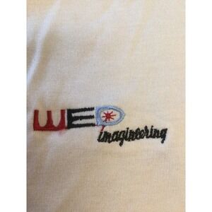 Vintage Disney WE IMAGINEERING Cast Member Employee Exclusive Men's L shirt polo